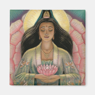 Kuan Yin Goddess of Compassion Magnet