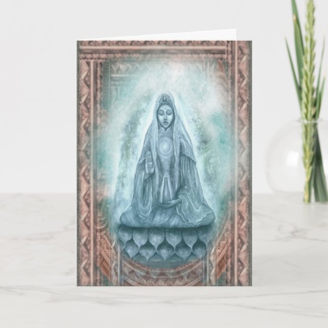 Kuan Yin greeting card (Front)