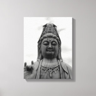 Kuan Yin Statue Fine Art Photograph Canvas Print