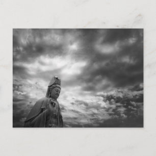 Kuan Yin Statue Fine Art Photograph Holiday Postcard
