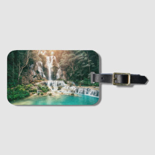 Kuang Si Falls Luang Prabang Luggage Tag