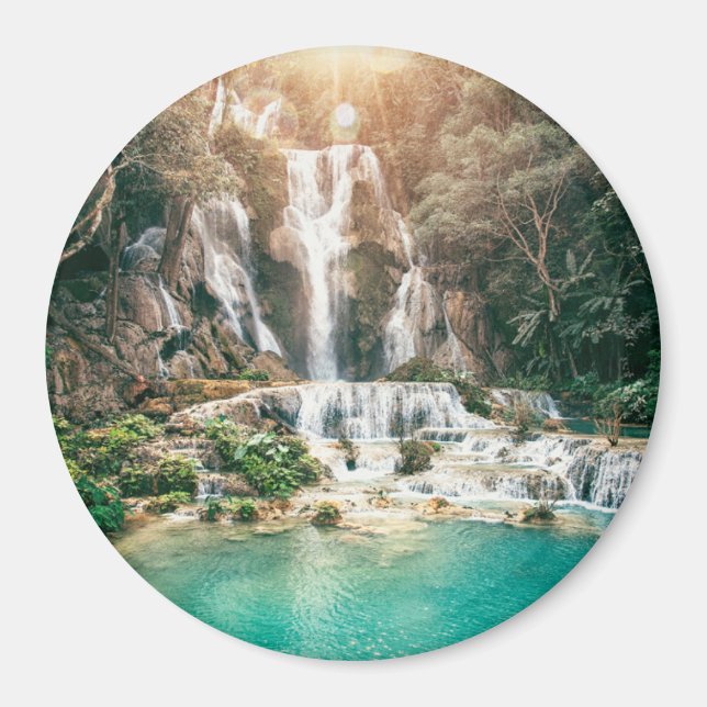 Kuang Si Falls| Luang Prabang Magnet (Front)