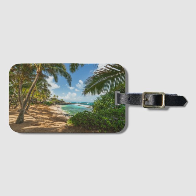 Kuau Cove Beach | Maui, Hawaii Luggage Tag (Front Horizontal)