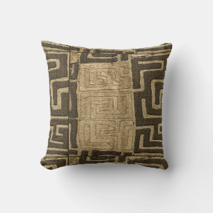 Kuba Cloth  Print Cushion