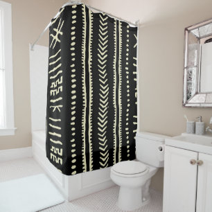 ‘Kuba Heritage’ Shower Curtain
