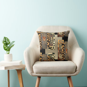 “Kuba-Inspired Cushions