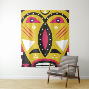 Kuba tribal tapestry