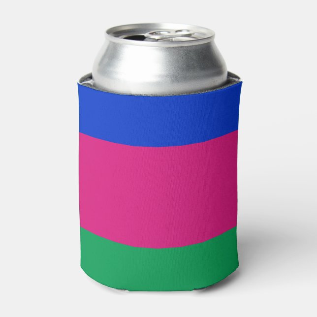 Kuban People's Republic Flag Can Cooler (Can Front)