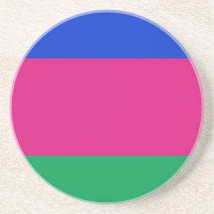 Kuban People's Republic Flag Coaster