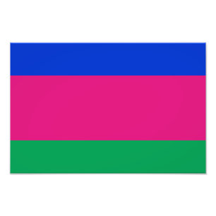 Kuban People's Republic Flag Photo Print