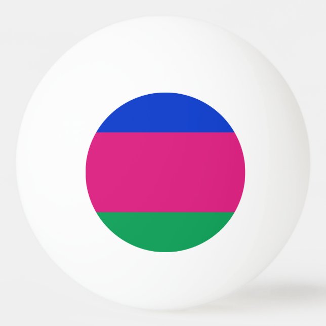 Kuban People's Republic Flag Ping Pong Ball (Front)