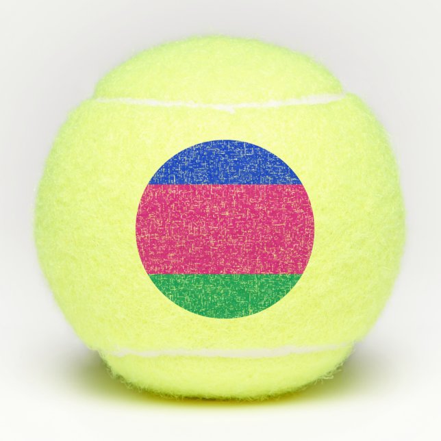 Kuban People's Republic Flag Tennis Balls (Front)