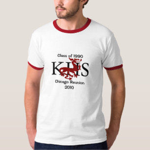 Kubasaki High School Class of 1990 Chicago reunion T-Shirt