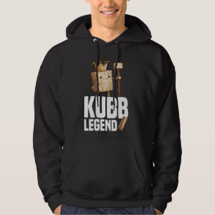 Kubb Legend Viking Chess Player Lawn Game Set Kubb Hoodie