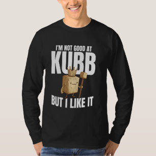 Kubb Legend Viking Chess Set Yard Game Player Viki T-Shirt