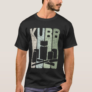 Kubb Vintage Kubb Player Retro Kubb Game T-Shirt