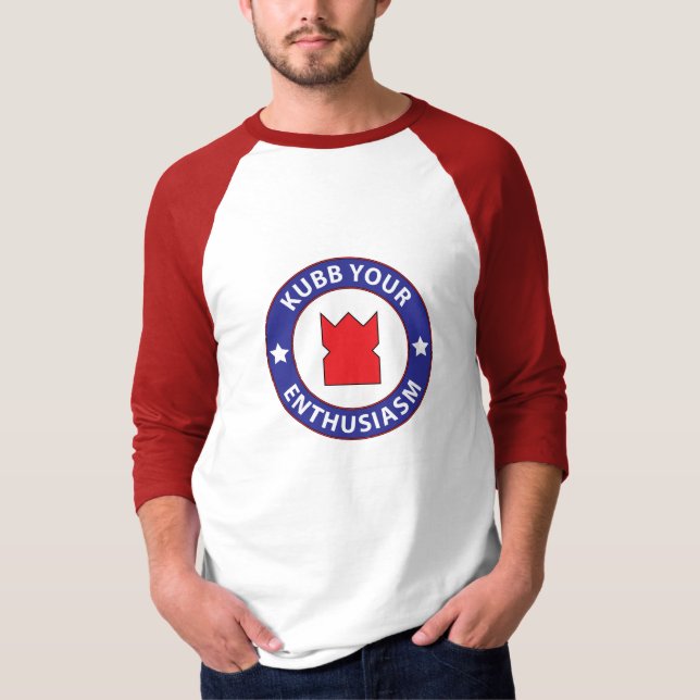 Kubb Your Enthusiasm T-Shirt (Front)