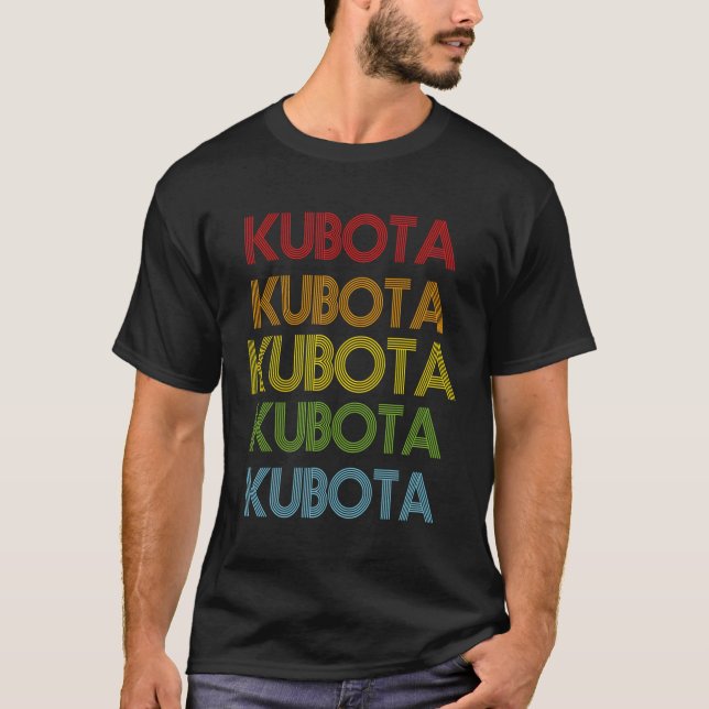 Kubota Name T-Shirt (Front)