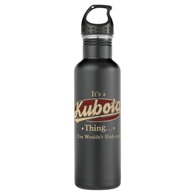 Kubota water bottle, Kubota water flask 710 Ml Water Bottle (Front)