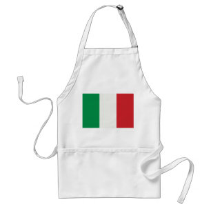 Küchenschürze mit Italien Fahne Standard Apron