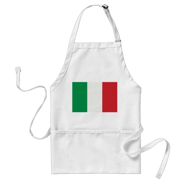 Küchenschürze mit Italien Fahne Standard Apron (Front)