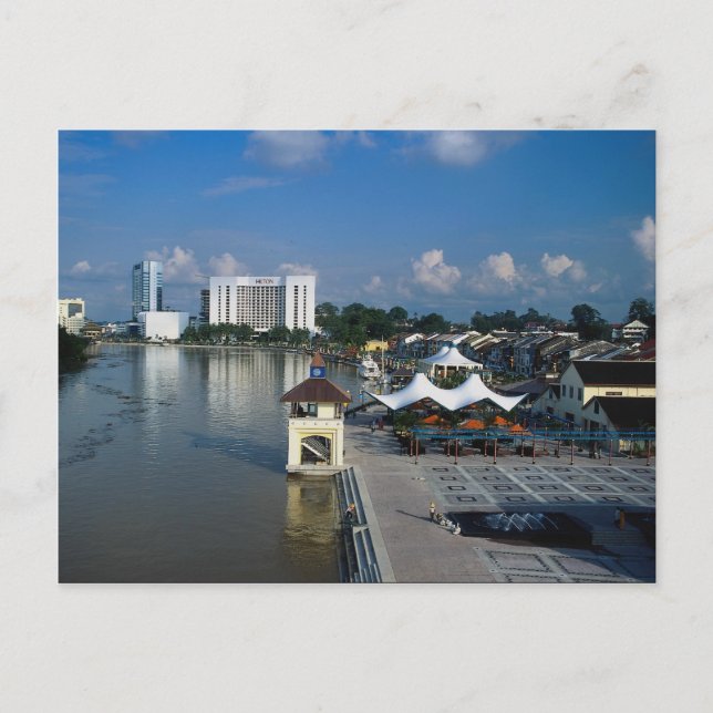 Kuching, capital of Sarawak, Malaysia Postcard (Front)