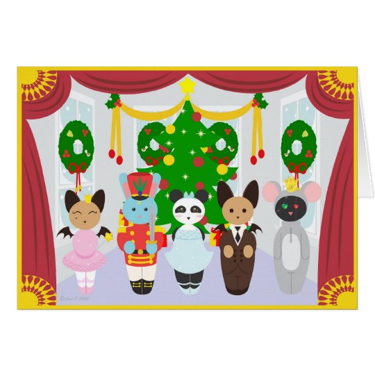Kuddle Krew Nutcracker Suite Card