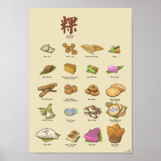 Kueh | 粿 II (A4) Poster
