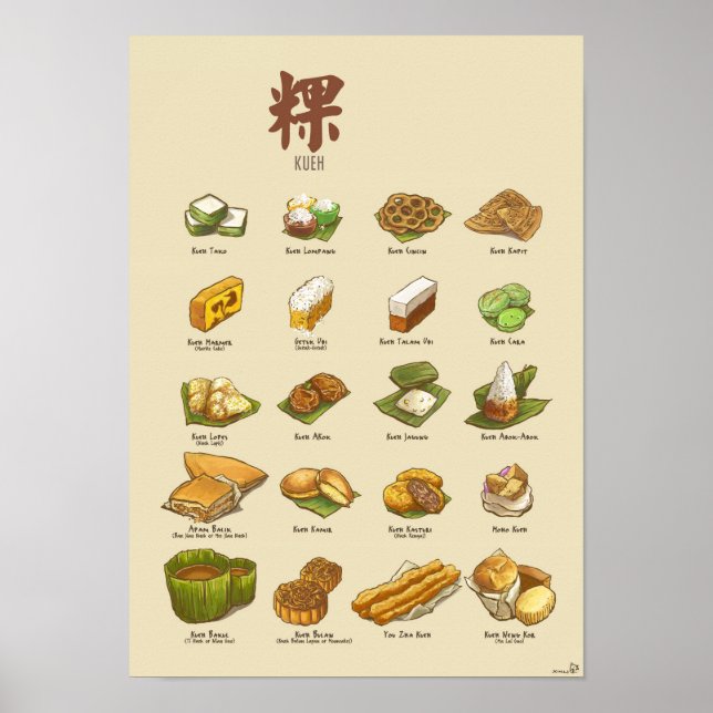 Kueh | 粿 III (A3) Poster (Front)