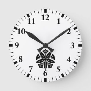 Kuga Ryugo Wheel Round Wall Clock