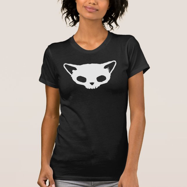 Kuginh™ Kitty Skull T-Shirt (Front)