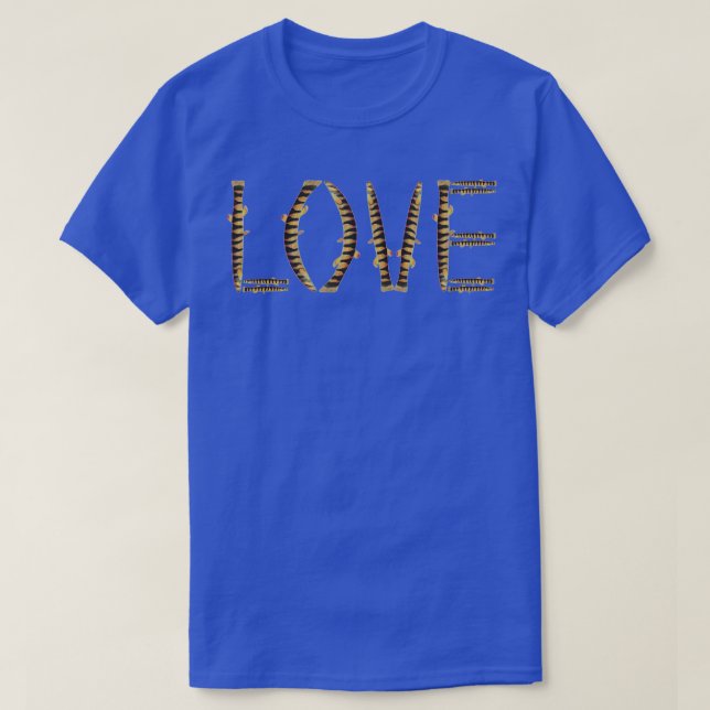 Kuhli Loach Coolie Love Aquarium Fish Aquarist Gif T-Shirt (Design Front)