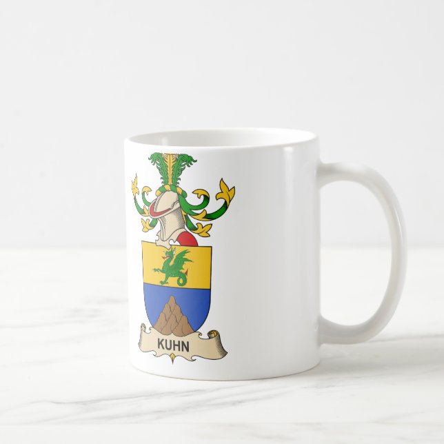 Kuhn Family Crest Coffee Mug (Right)