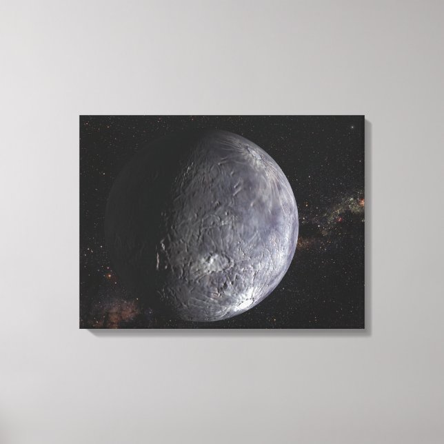 Kuiper Belt Object Canvas Print (Front)