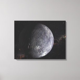 Kuiper Belt Object Canvas Print
