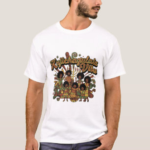 Kujichagulia Vibes Groovy Kwanzaa Family T-Shirt 