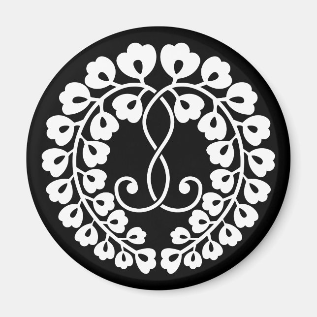 Kujo wisteria H Magnet (Front)