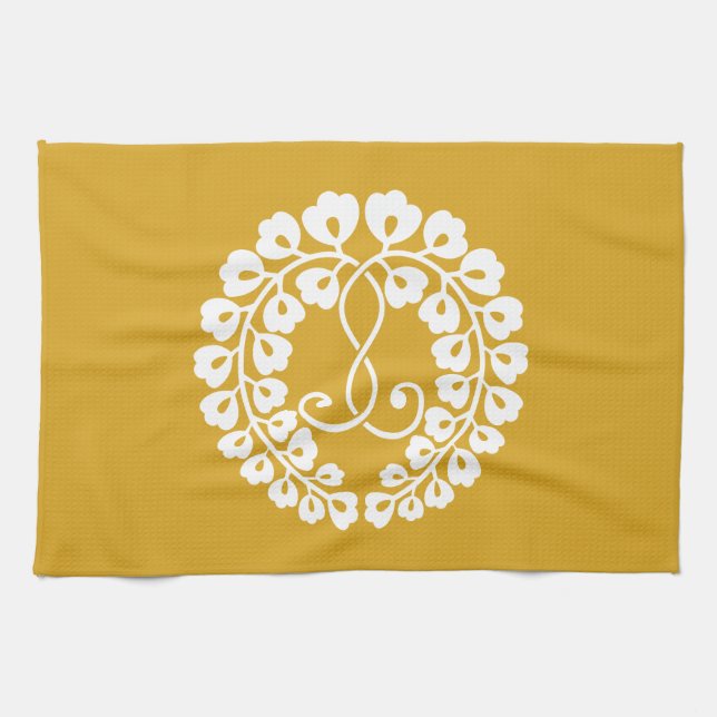 Kujo wisteria H Tea Towel (Horizontal)