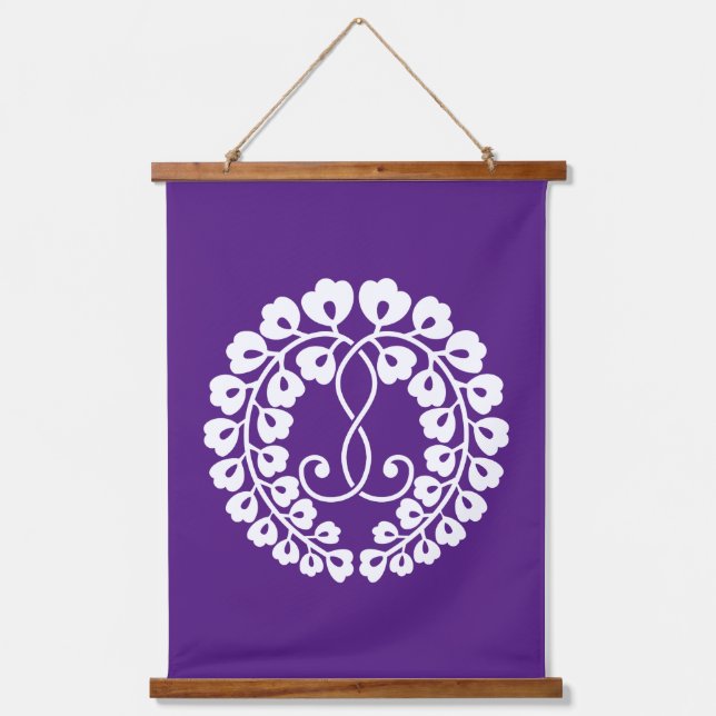 Kujo wisteria hanging tapestry (Front)