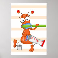 Kukie and tooth brushing 2