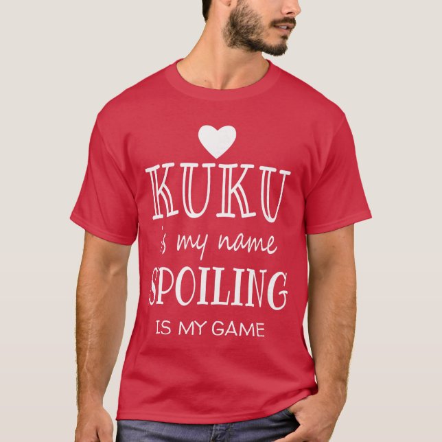 Kuku Is My Name Hawaii Hawaiian Grandma retro vint T-Shirt (Front)