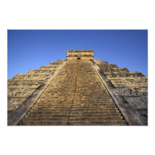 Kukulcan Temple or Castillo Castle) in 2 Photo Print