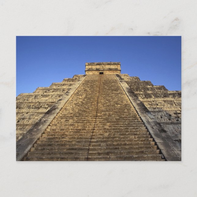 Kukulcan Temple or Castillo Castle) in 2 Postcard (Front)