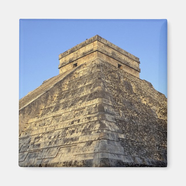 Kukulcan Temple or Castillo Castle) in Magnet (Front)