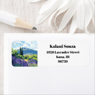 Kula Maui Haleakala Hawaii Return Address