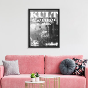 KULT PHÄNOMENAL MONUMENTAL CANVAS PRINT