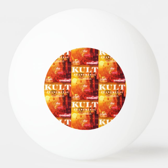 KULT PHÄNOMENAL MONUMENTAL PING PONG BALL (Front)