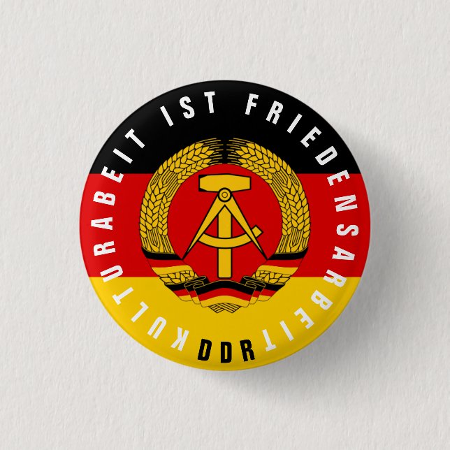 Kulturabeit ist Friedensarbeit 3 Cm Round Badge (Front)