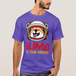 Kuma To The Moon Kuma Inu Token Astronaut Hodler T-Shirt