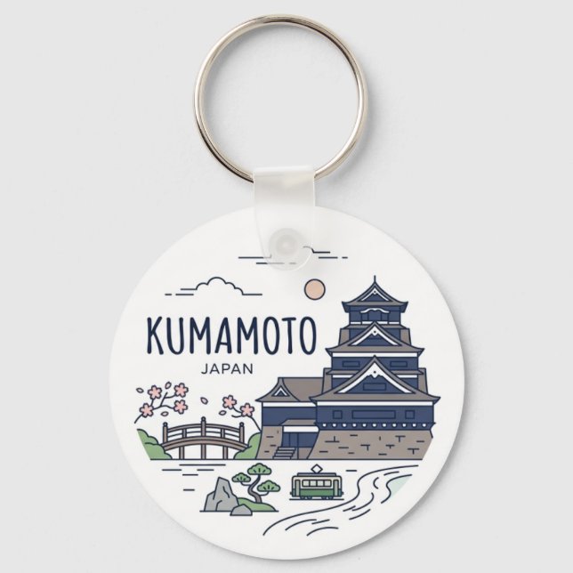 Kumamoto Key Ring (Front)
